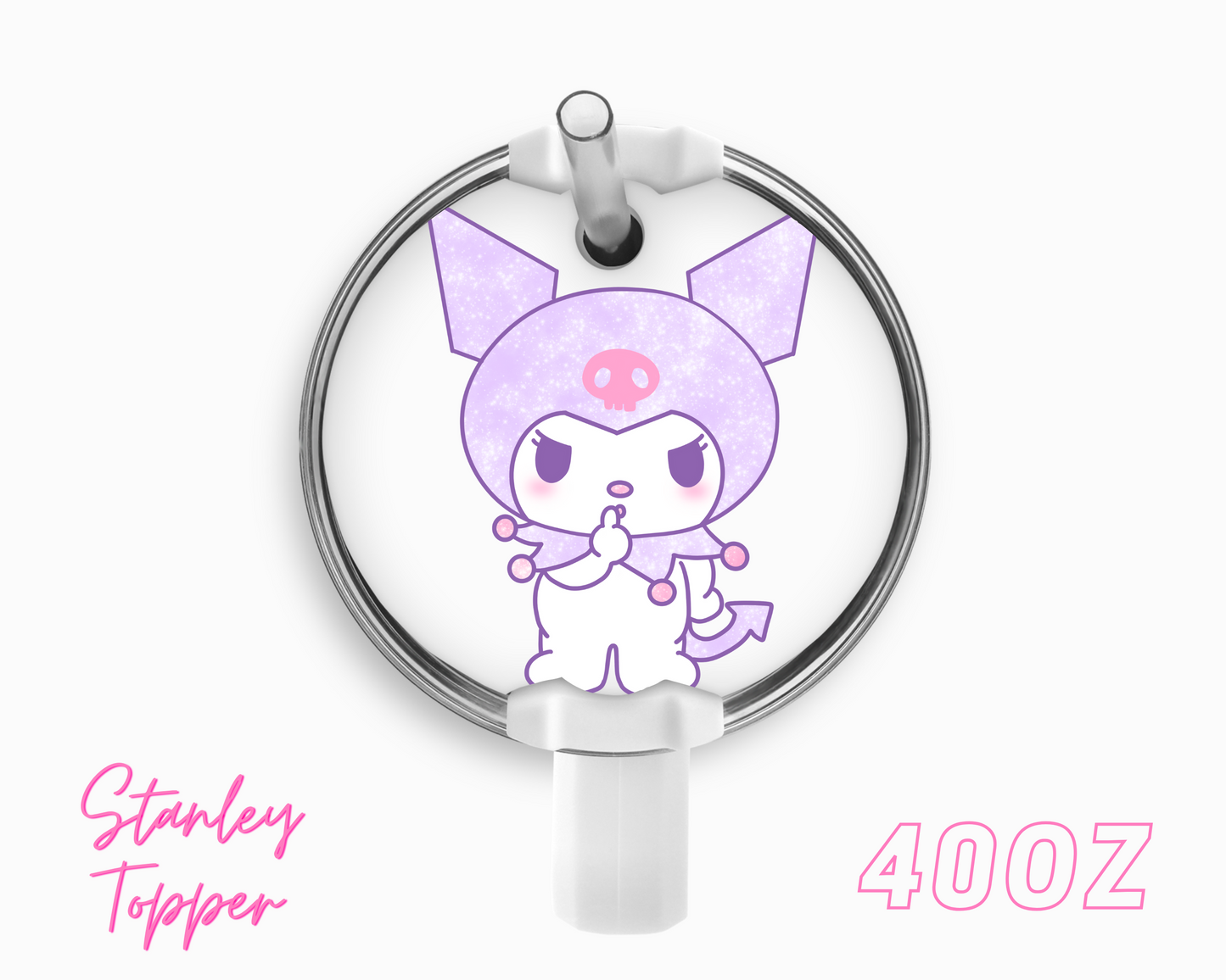 Purple Kuromi Stanley Topper