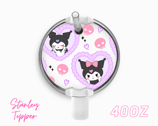 Kuromi Hearts Stanley Topper